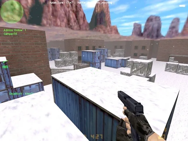 Скриншот  Карта de_snowy_morning для Counter-Strike 1.6 - Полное описание