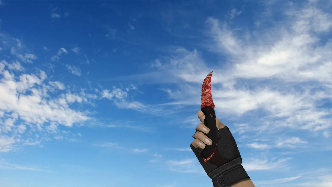 Скриншот Модель «Flip Knife Aidotu» для CS 1.6: v_ и p_ файлы, звуки, анимация осмотра, качество текстур