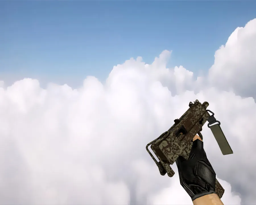 Скриншот MAC-10 | Дамасская охра (Sienna Damask) для CS 1.6