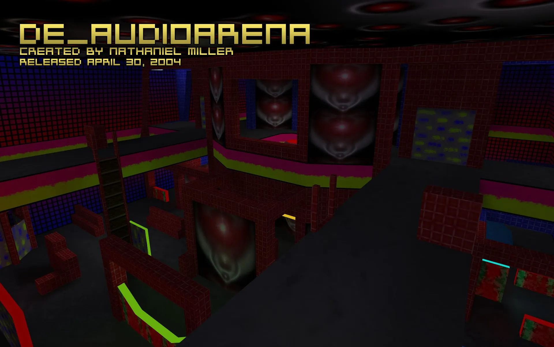 Скриншот  de_audioarena для CS 1.6: тактика, точки, боты .nav, оптимизация wpoly/epoly