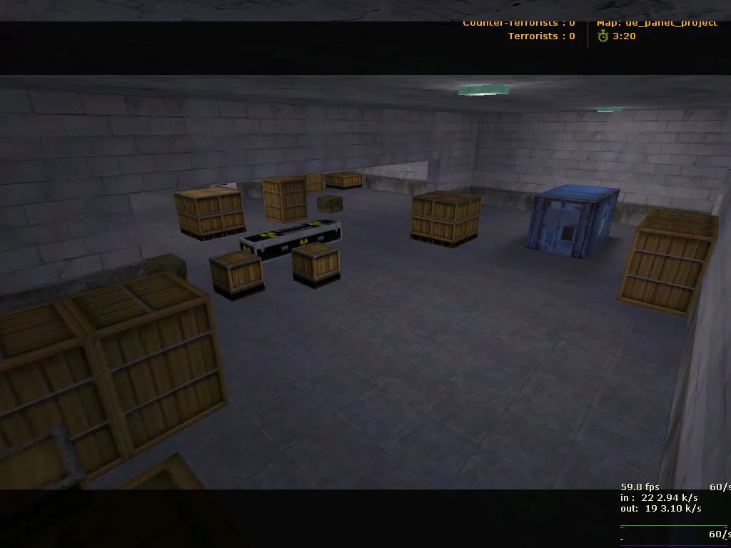 Скриншот Карта «de_panet_project» для CS 1.6