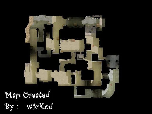 Скриншот  de_gash — карта для CS 1.6: точки, тактика за T и CT, .nav для ботов и оптимизация