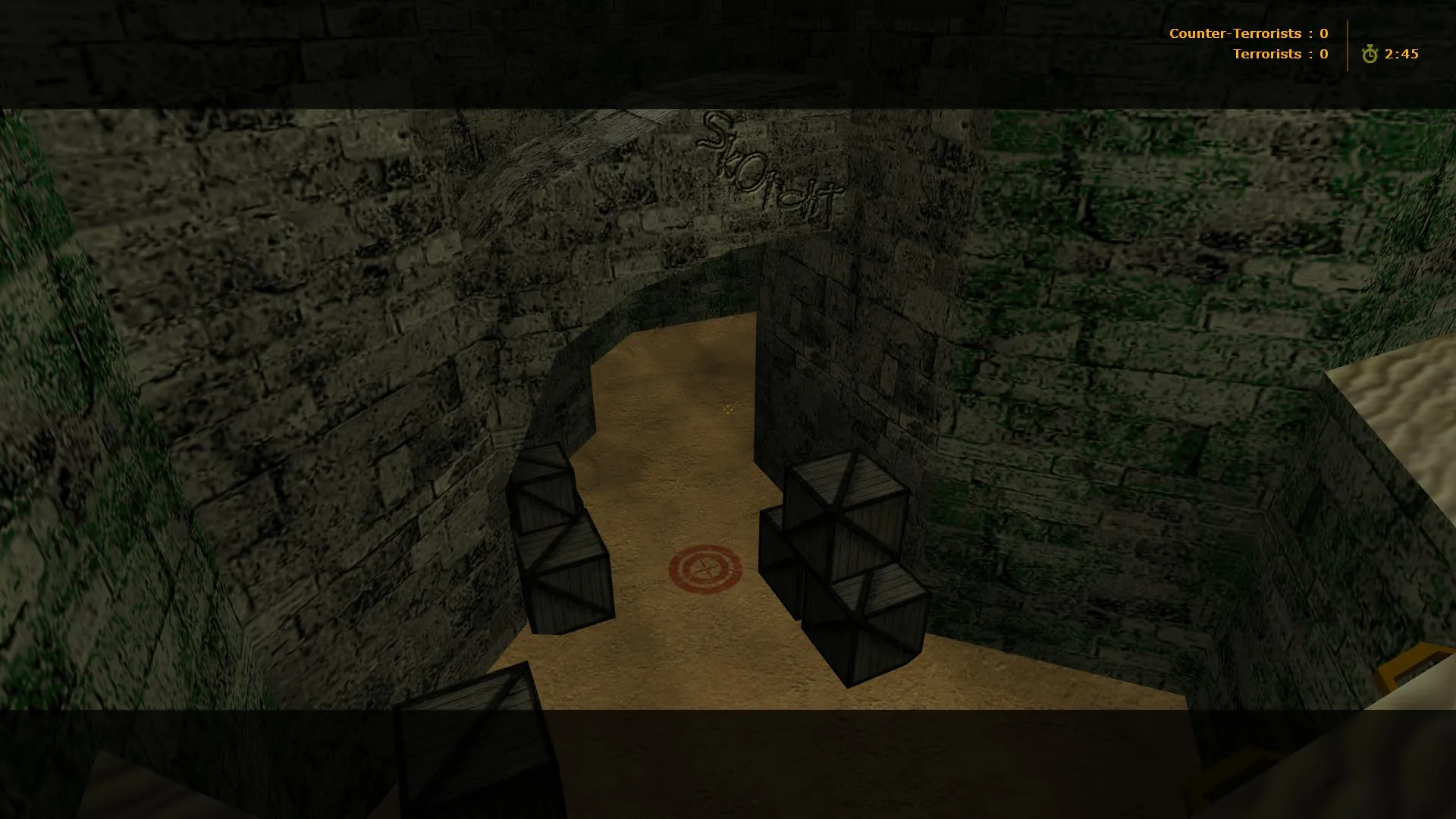 Скриншот  de_btower карта для CS 1.6: баланс сторон, точки, маршруты и .nav для ботов