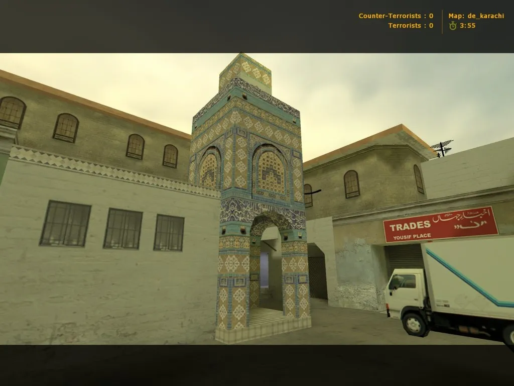 Скриншот Карта «de_karachi» для CS 1.6