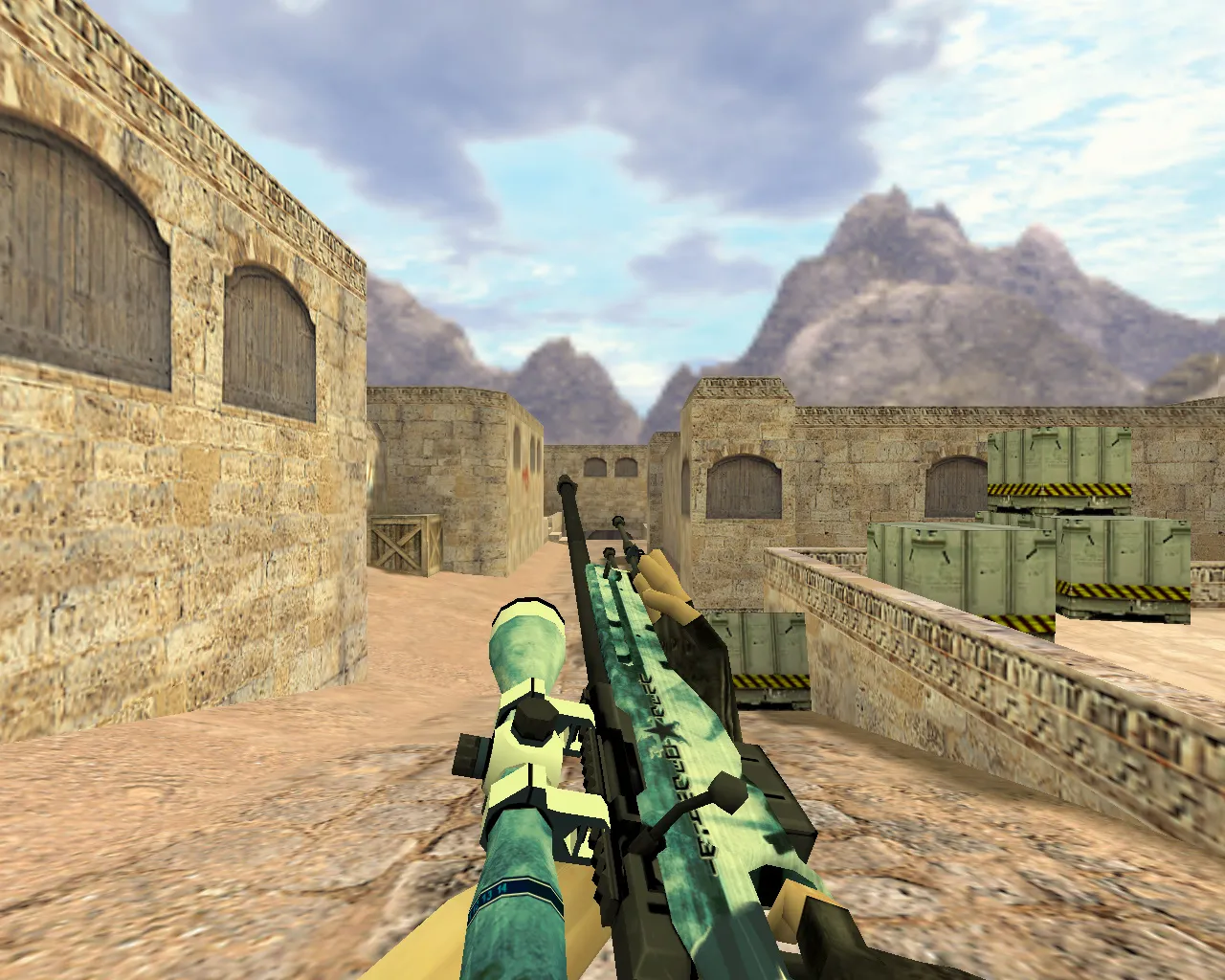 Скриншот Модель «AWP Черная скала» для CS 1.6 - Скачай сейчас