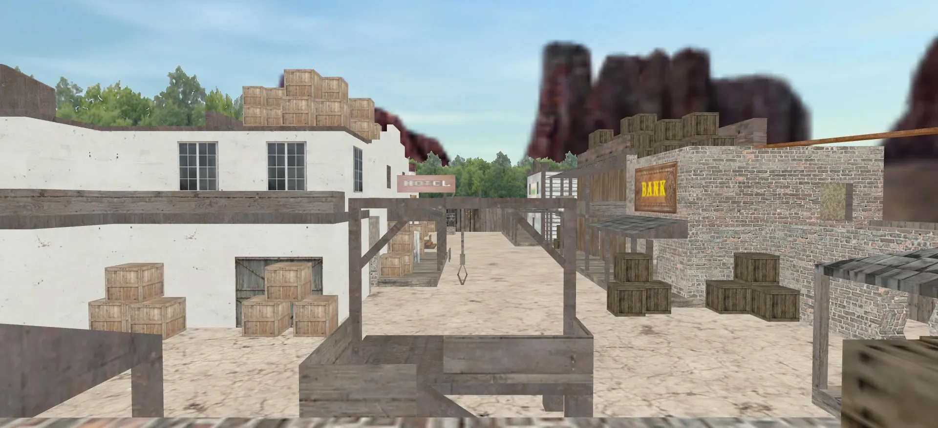 Скриншот Карта de_westwood2019_v2 для Counter-Strike 1.6 - Скачать и Играть