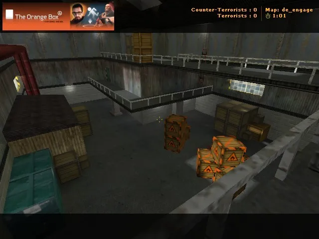 Скриншот  de_engage для CS 1.6: баланс сторон, точки под заходы, .nav для ботов и оптимизация
