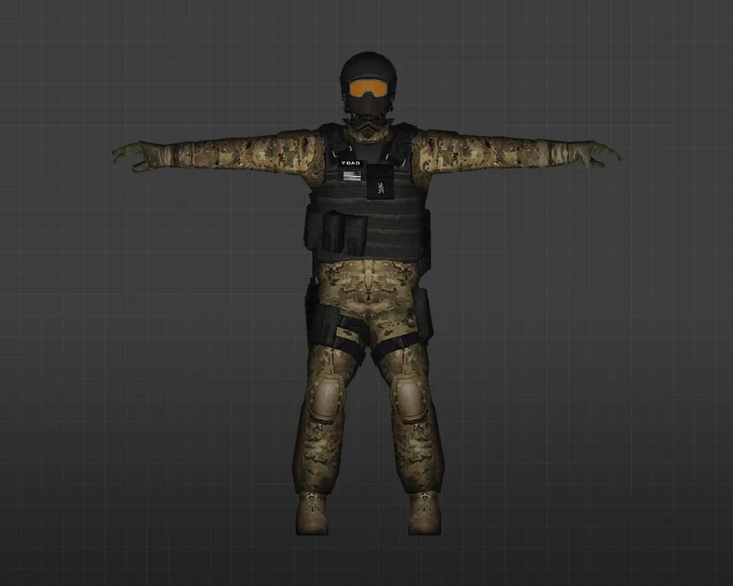 Скриншот Модель «Морские котики» для CS 1.6 – Скин для игроков