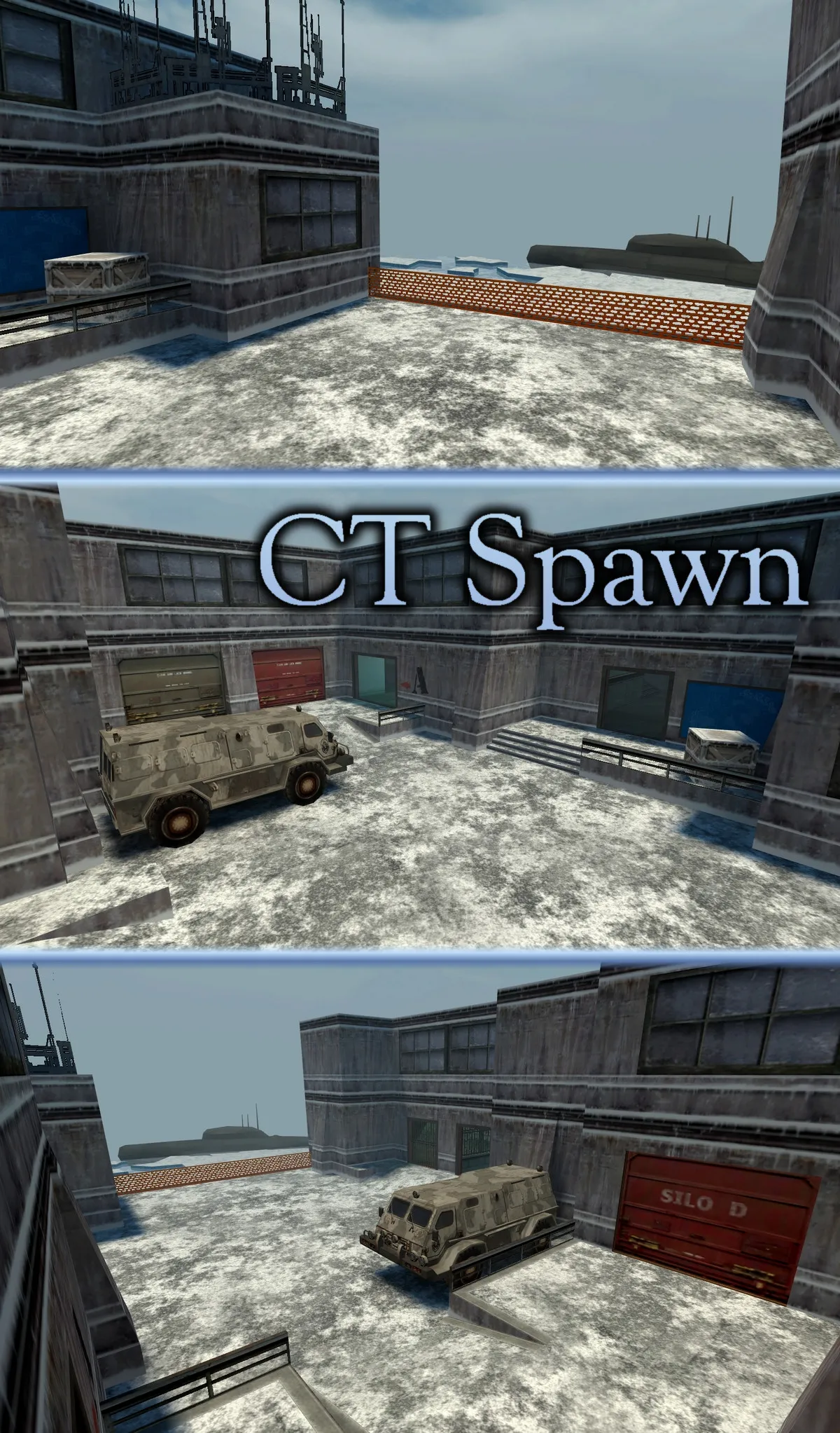 Скриншот  Карта «de_invictus_v12» для CS 1.6: Тактический анализ и детали