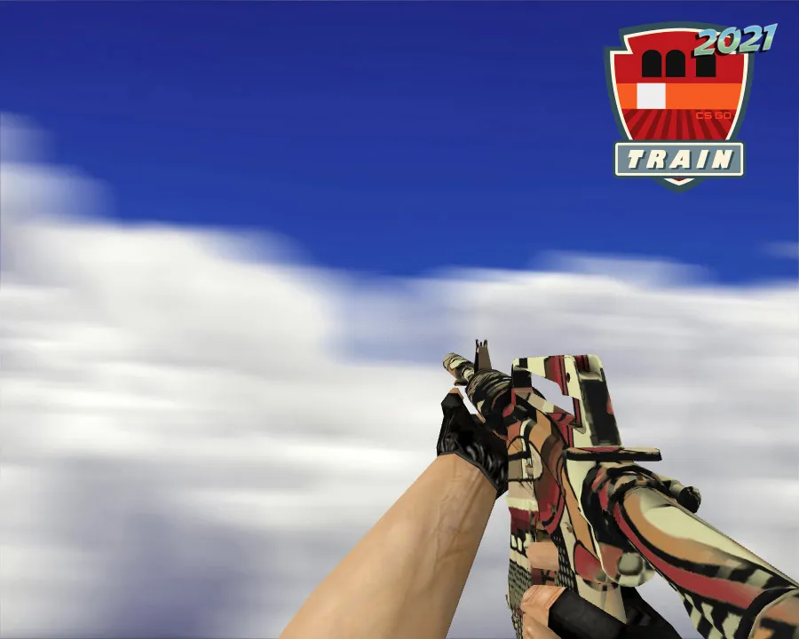 Скриншот M4A1-S | Поп-шипучка (Fizzy POP) для CS 1.6: v_/p_/w_ модели, звуки, осмотр и качество текстур