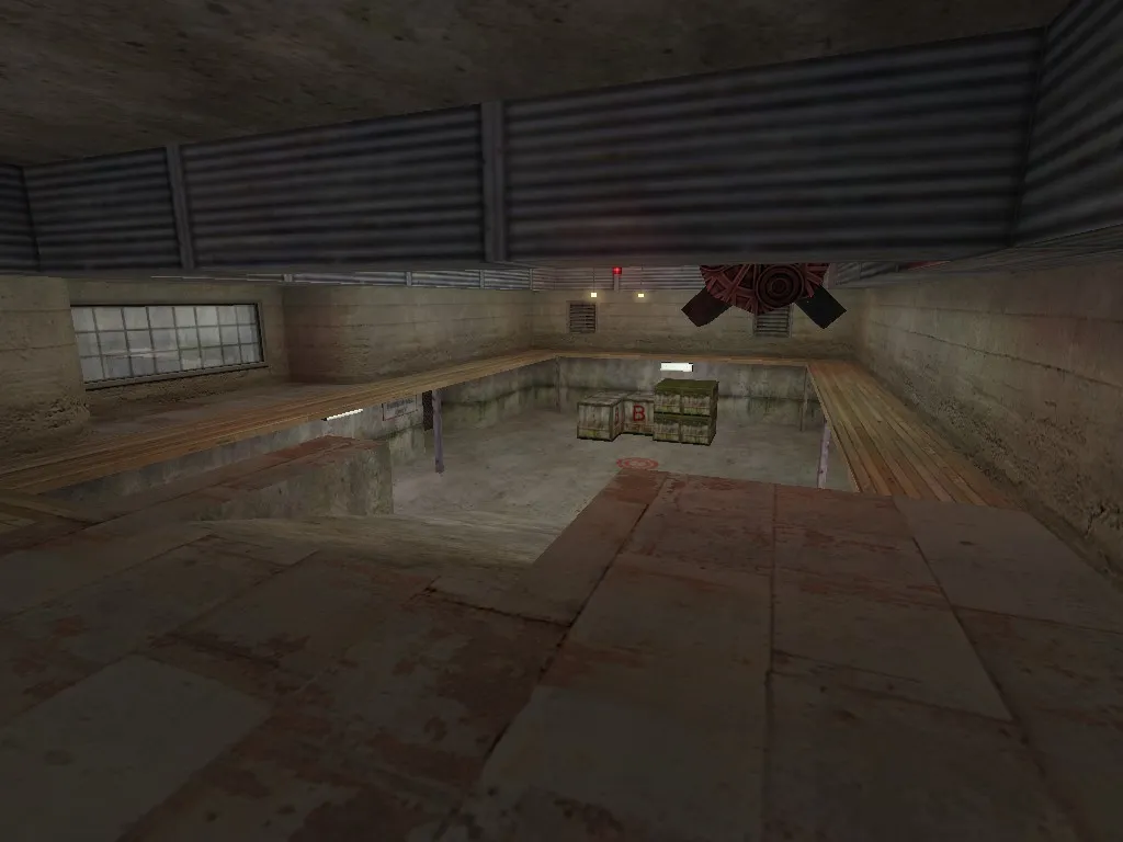 Скриншот Карта «de_gsu_rapture» для CS 1.6