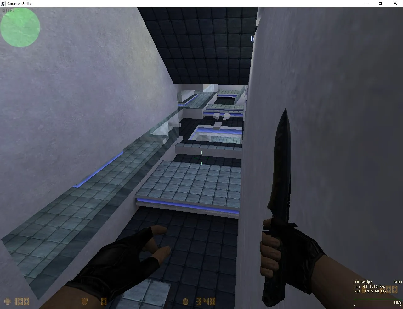 Скриншот  deathrun_glasslight_medium_fix для CS 1.6: подробный обзор карты, точки, тактика, оптимизация и запуск без риска