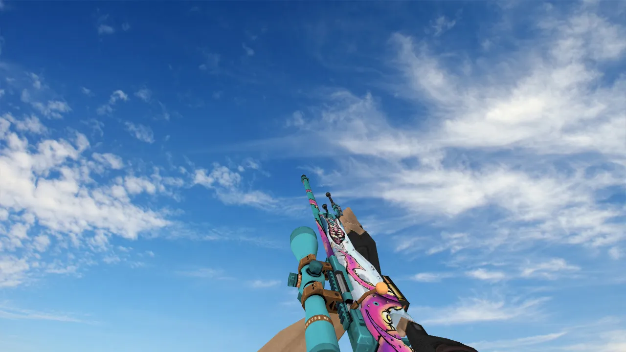 Скриншот Модель AWP Ocean Peak для CS 1.6 - Качество и Детализация