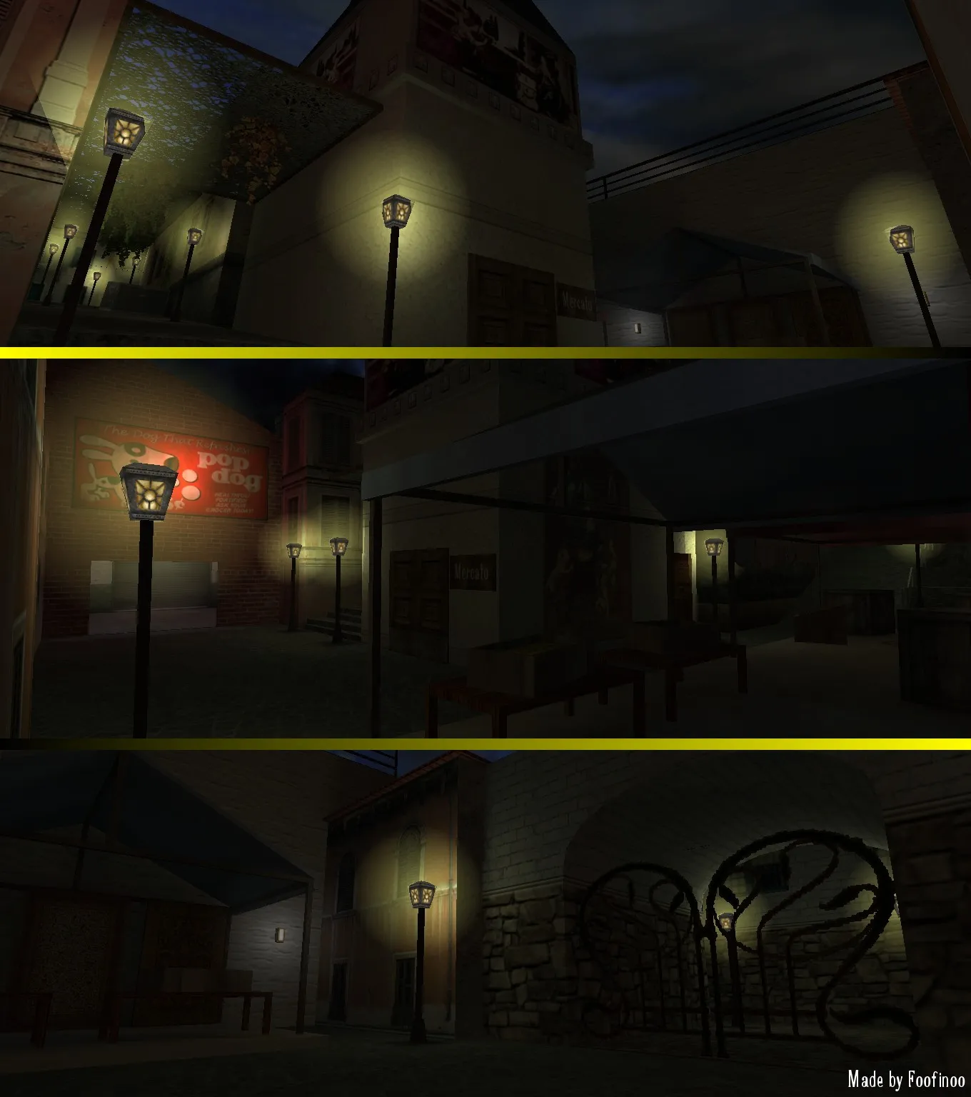 Скриншот  Карта de_italian_village для CS 1.6 - Тактические возможности и баланс