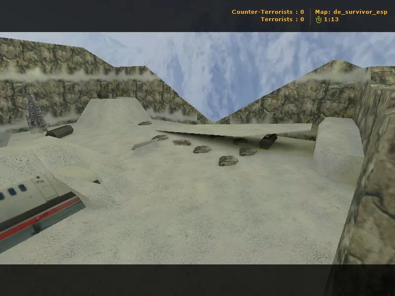 Скриншот Карта de_survivor_esp для CS 1.6 - Тактические возможности и оптимизация
