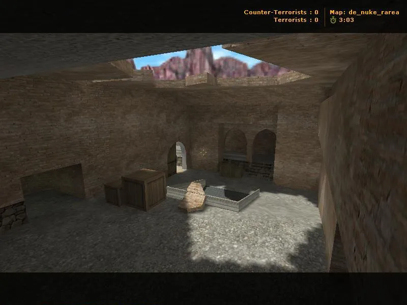 Скриншот Карта «de_nuke_rarea» для CS 1.6