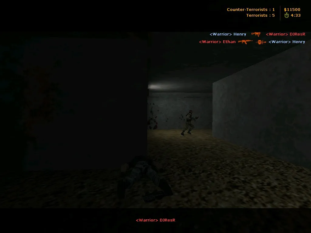 Скриншот  Карта «de_zone_49» для CS 1.6: подробное описание и тактики