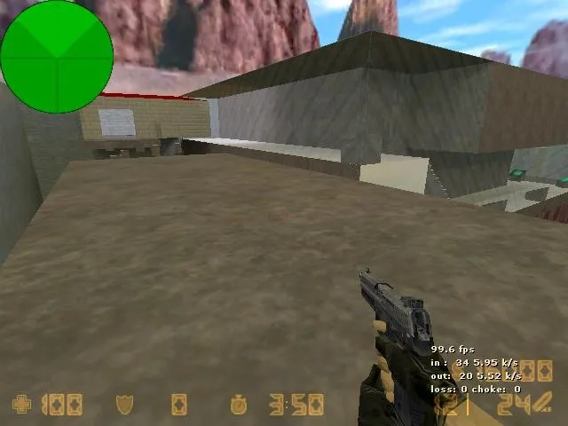 Скриншот  deathrun_wildrace для CS 1.6: карта с ловушками, точками для терроров и CT маршрутом