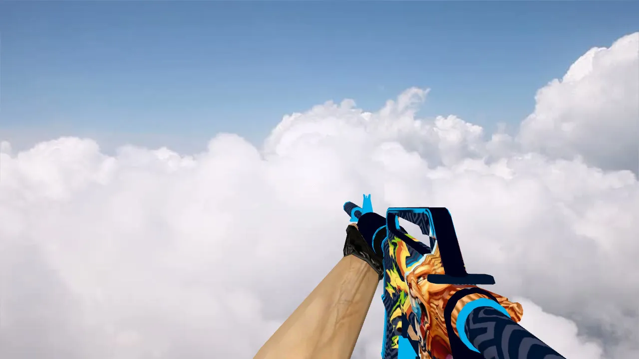 Скриншот Модель M4A1 Lionheart v_ / p_ / w_ для CS 1.6: звуки, анимация осмотра, качество текстур