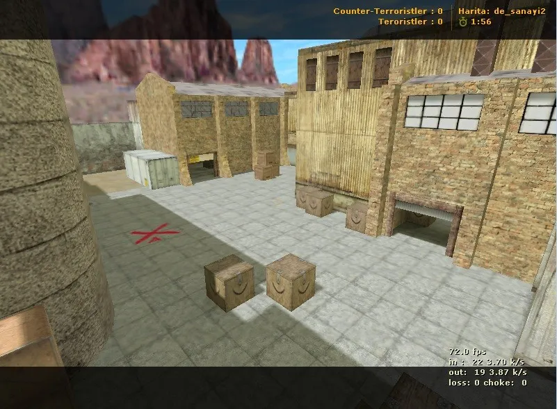 Скриншот  Карта de_sanayi2 для CS 1.6 - Тактические преимущества и оптимизация