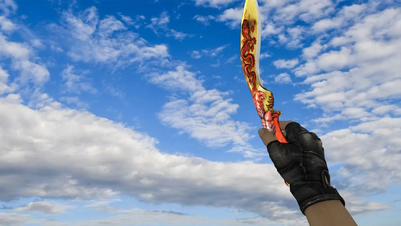 Скриншот Модель «Kukri Beast Knife» для CS 1.6: v_ и w_ модели, звуки, анимация осмотра, текстуры и правильная настройка