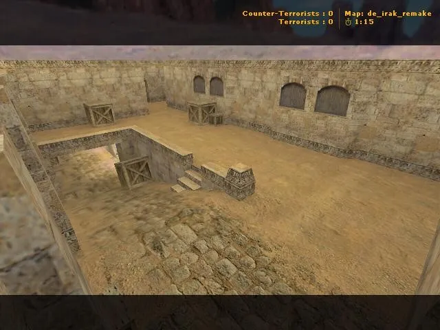 Скриншот  Карта de_irak_remake для CS 1.6 - Тактические возможности и баланс