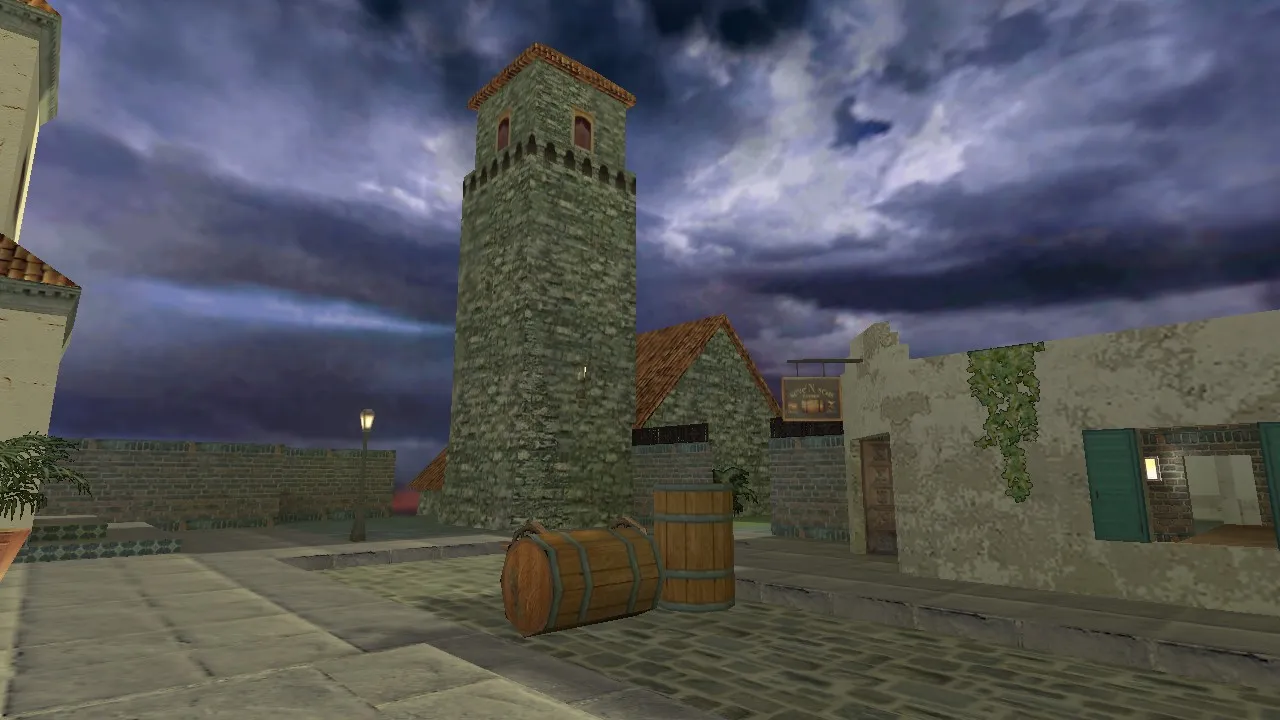 Скриншот  Карта de_isolation для CS 1.6 - Тактика и оптимизация