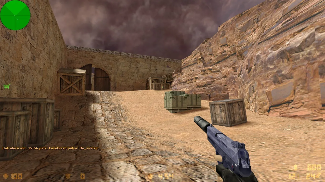 Скриншот  Карта de_hungun_dust2final для CS 1.6 - Тактическое преимущество