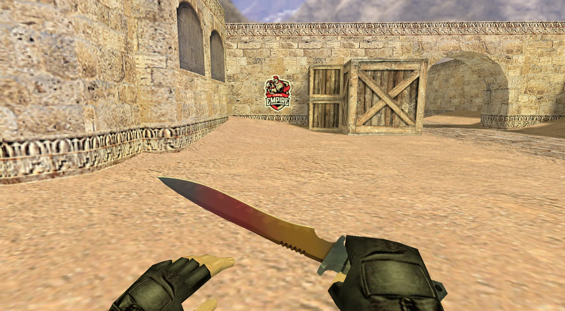 Скриншот Граффити «Team Empire Logo» для CS 1.6 - Создайте свою атмосферу