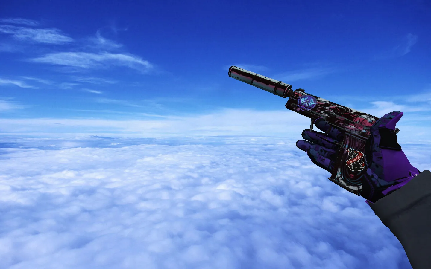 Скриншот  Пак ★ Спортивные перчатки | Ящик пандоры (рукава CT SAS) для CS 1.6: v_/p_/w_ модели, звуки, осмотр, уникальные скины