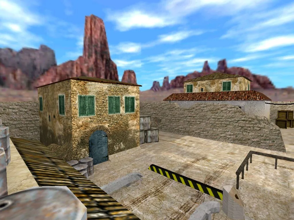 Скриншот  Карта de_roadtrip для CS 1.6 - Тактические возможности и баланс сторон