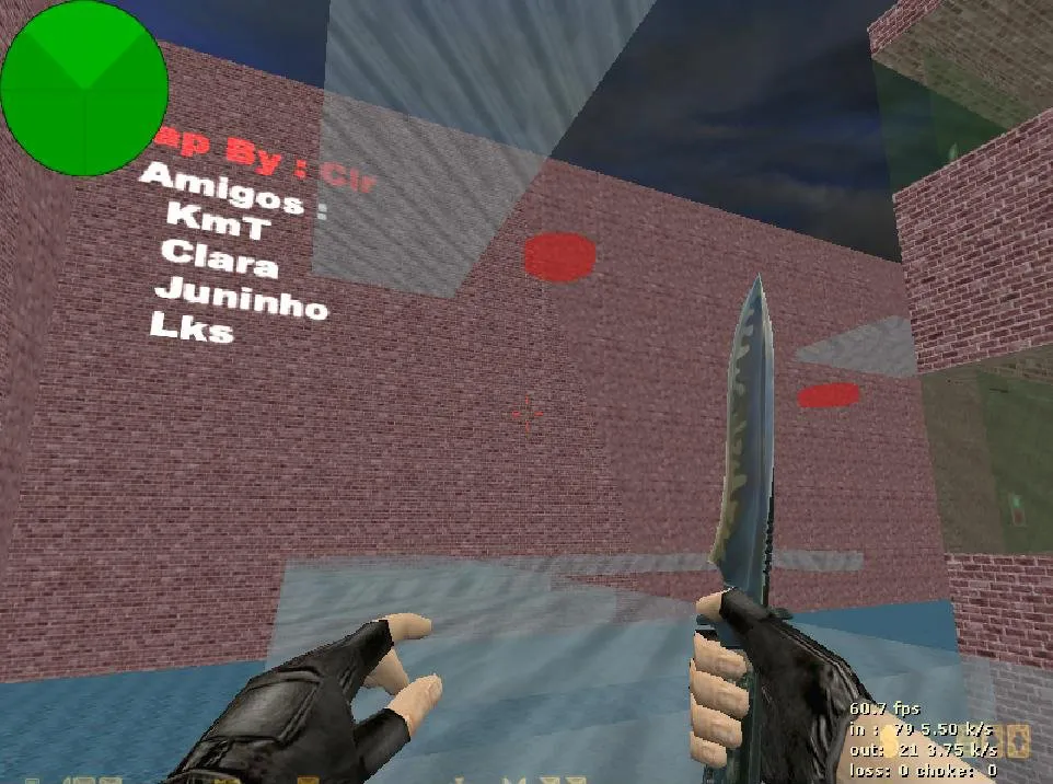 Скриншот  deathrun_glass_d3d — карта Deathrun для CS 1.6: точки, роли, боты (.nav), оптимизация