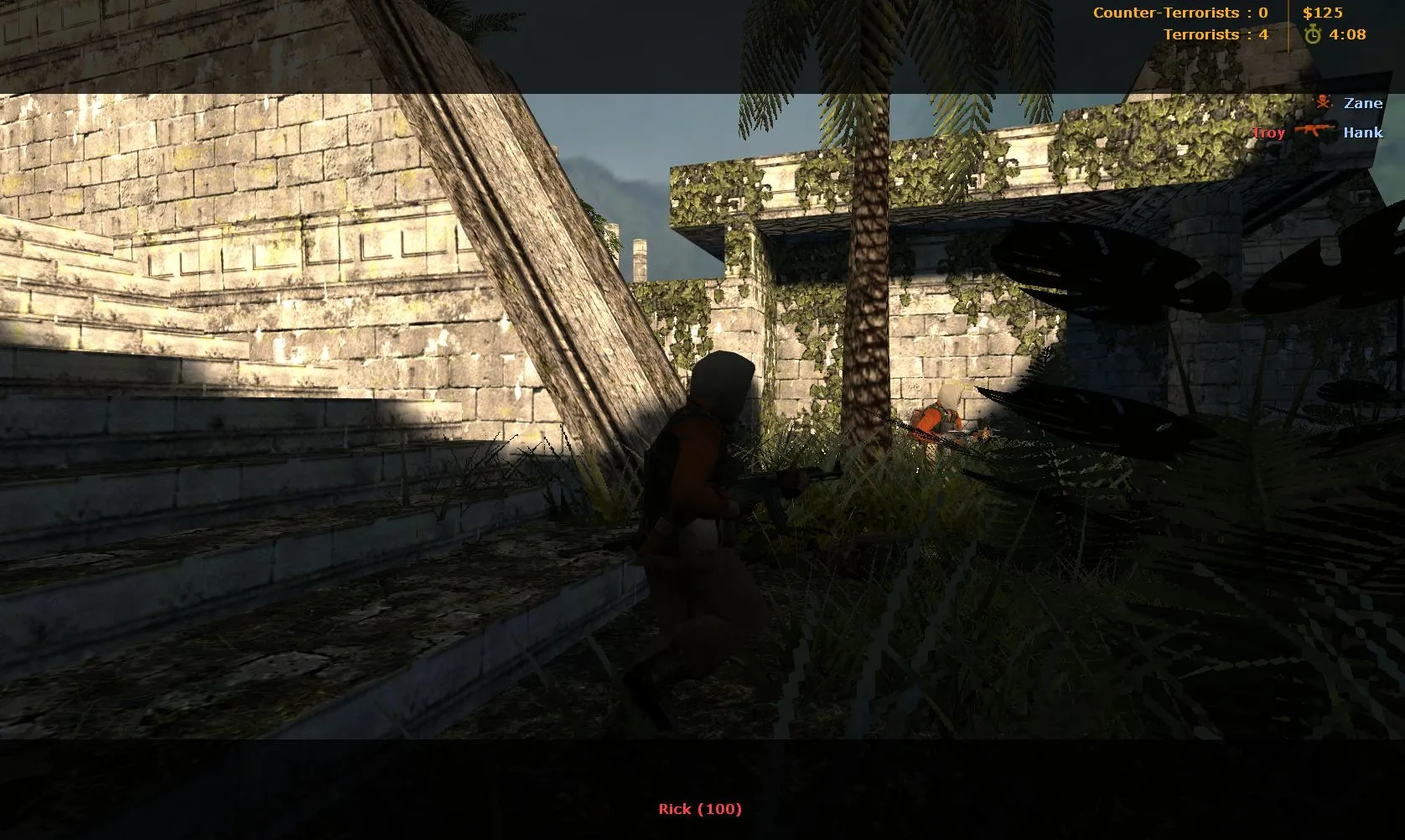 Скриншот  de_enlightment карта для CS 1.6: точки, пути, .nav для ботов, оптимизация wpoly/epoly и баланс сторон