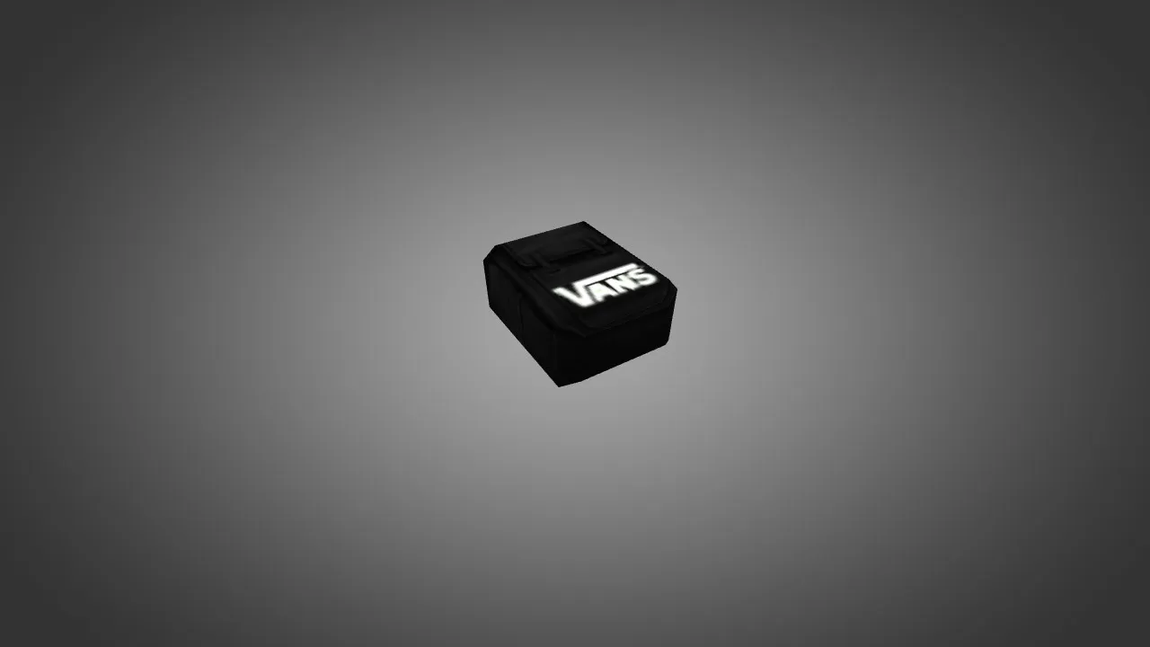 Скриншот Модель «Черный рюкзак Vans» для CS 1.6: v_ и p_ модели, звуки, анимация осмотра, текстуры и применение