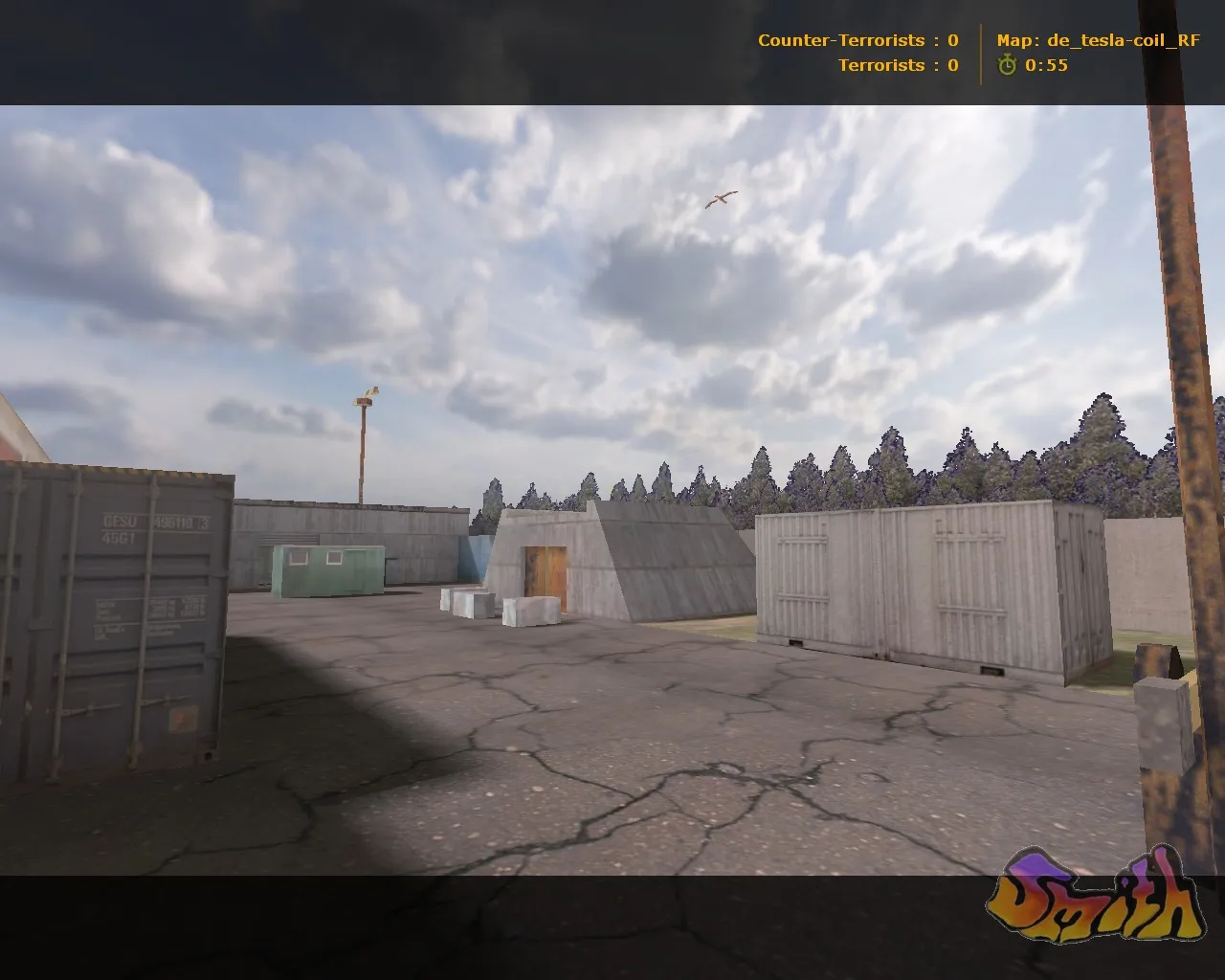 Скриншот  Карта de_tesla-coil_rf для Counter-Strike 1.6: тактика и оптимизация