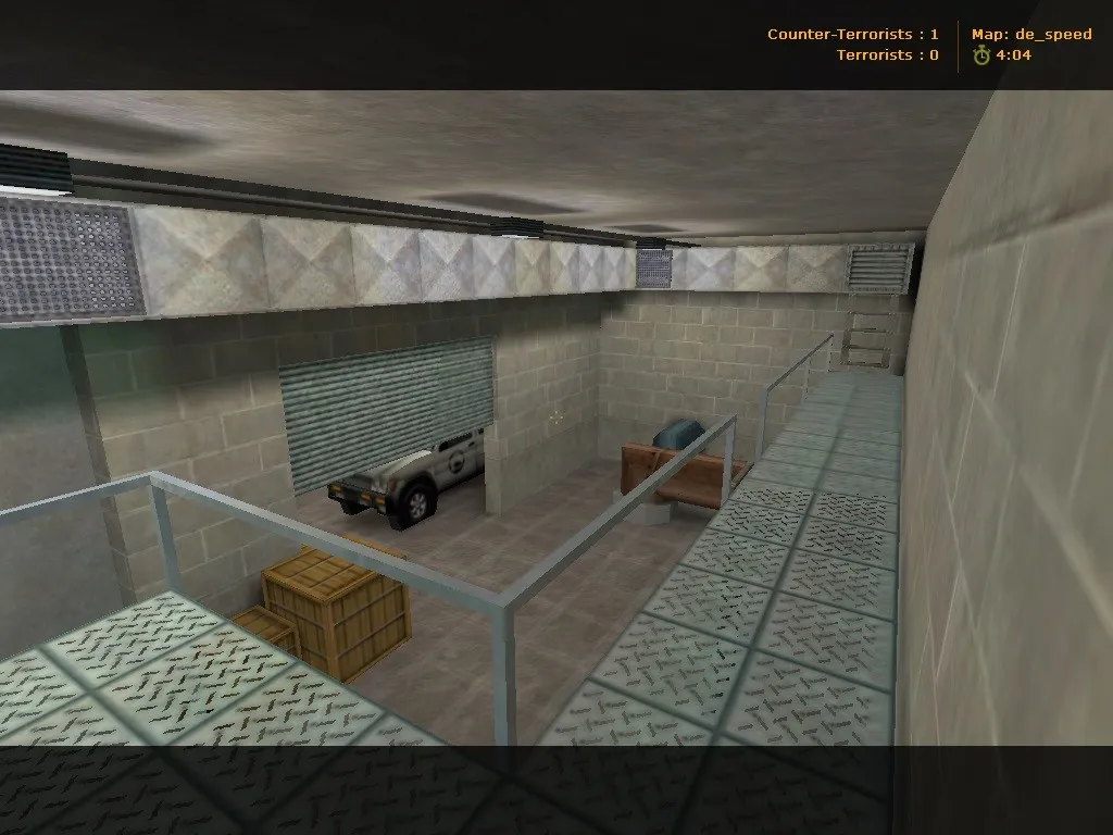 Скриншот  Карта de_speed для CS 1.6: тактический анализ и оптимизация