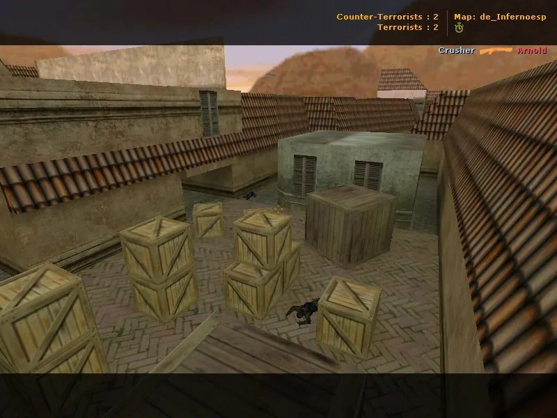 Скриншот  Карта de_infernoesp для CS 1.6 - подробное описание и характеристики