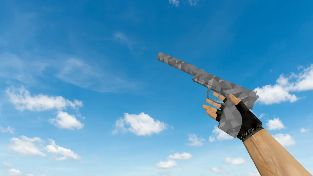 Скриншот Модель «USP «Осколки»» для CS 1.6 - Качественная Альтернатива