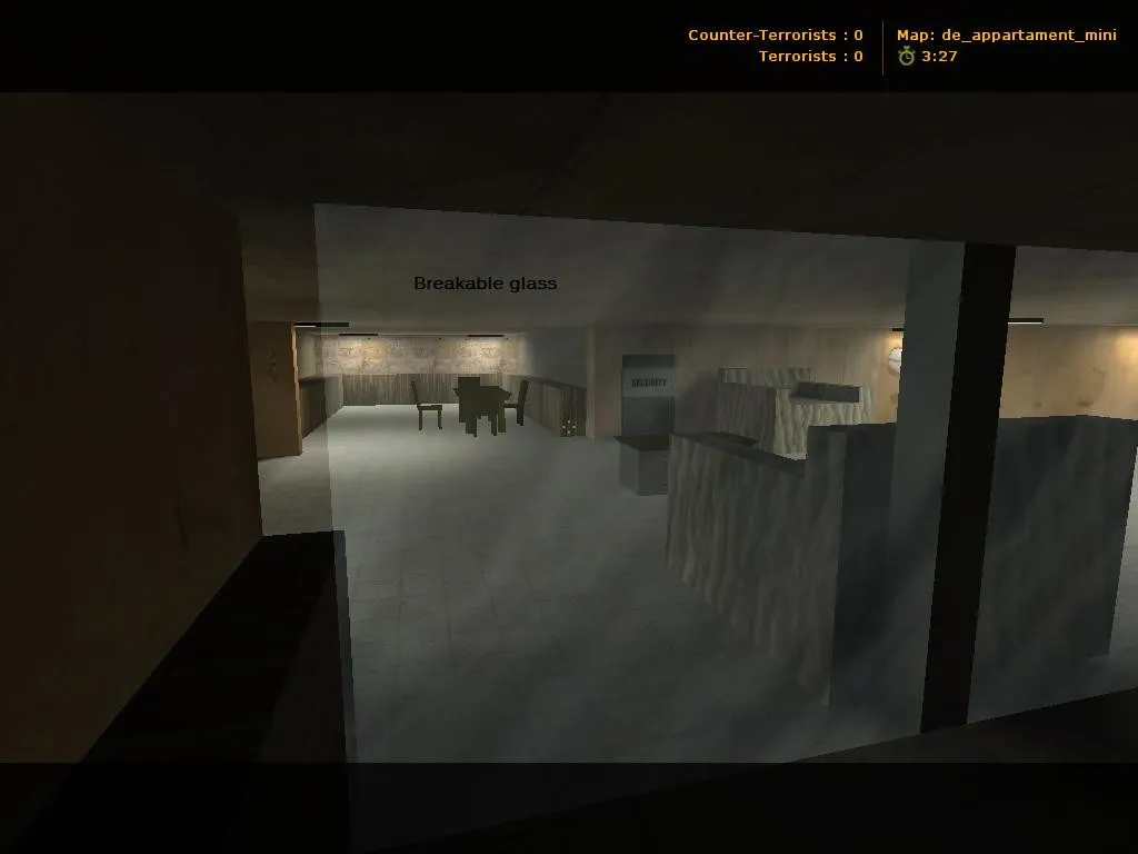 Скриншот  Карта de_appartament_mini для CS 1.6: точки, маршруты и настройка для стабильных матчей