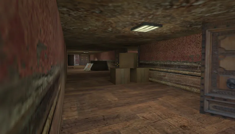 Скриншот  Карта de_storm_mansion для CS 1.6 - Тактические преимущества и особенности