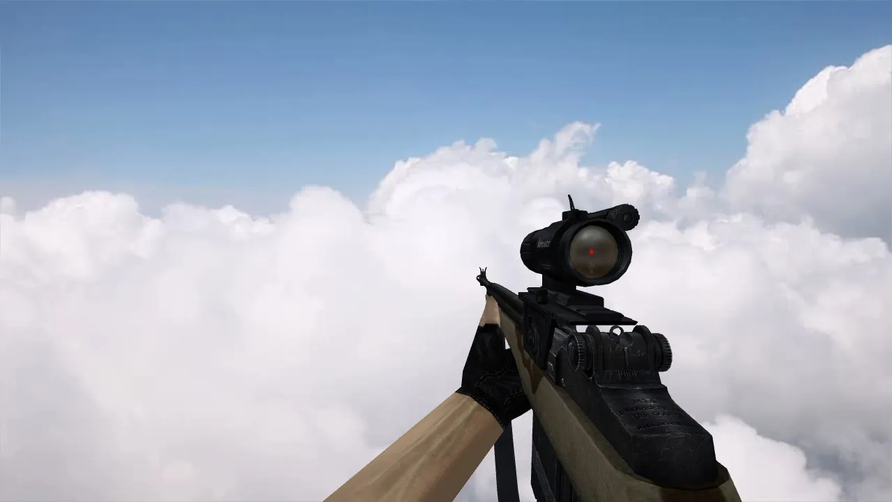 Скриншот Модель «M14 Riffle» для CS 1.6 - Оптимизированная версия