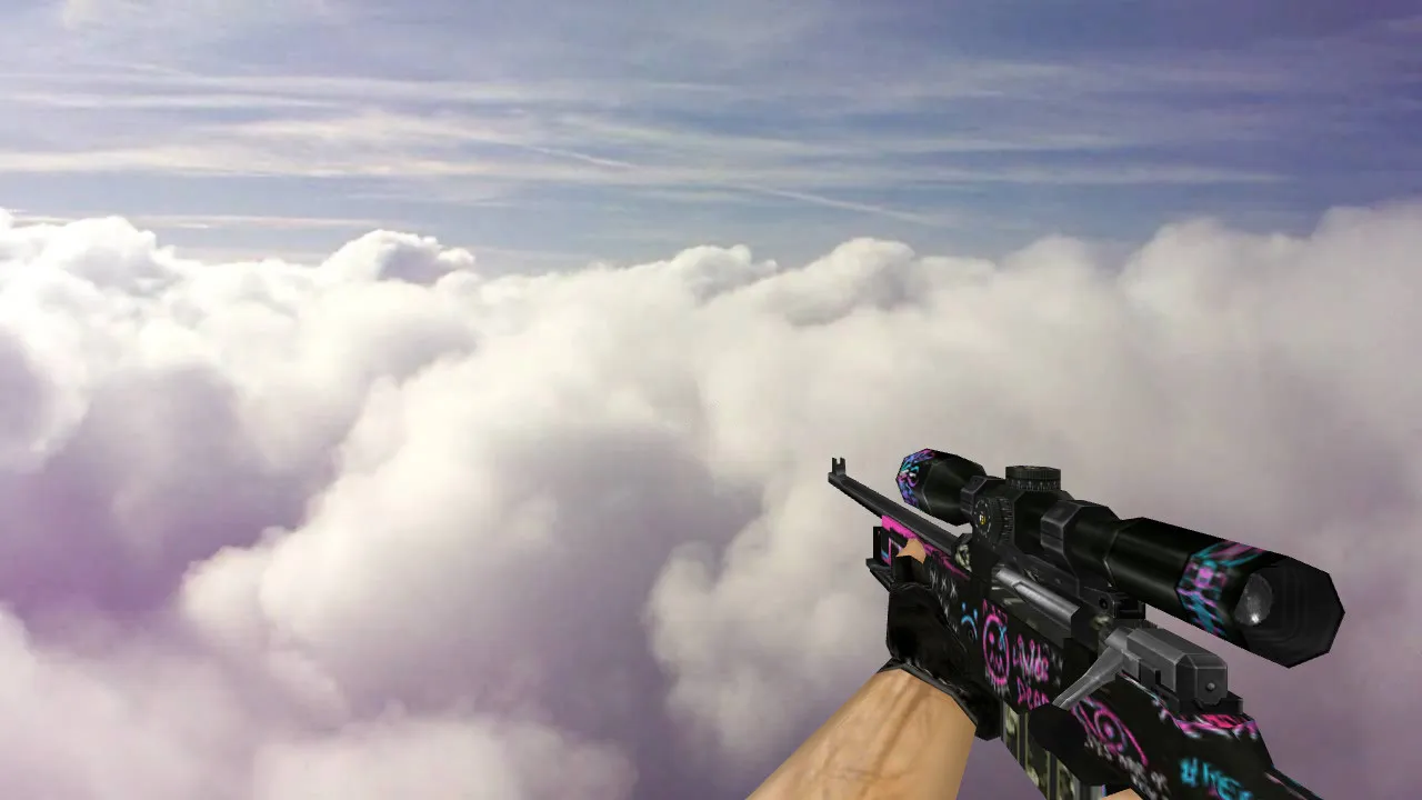 Скриншот Модель Стандартный AWP Горячечные грёзы для CS 1.6