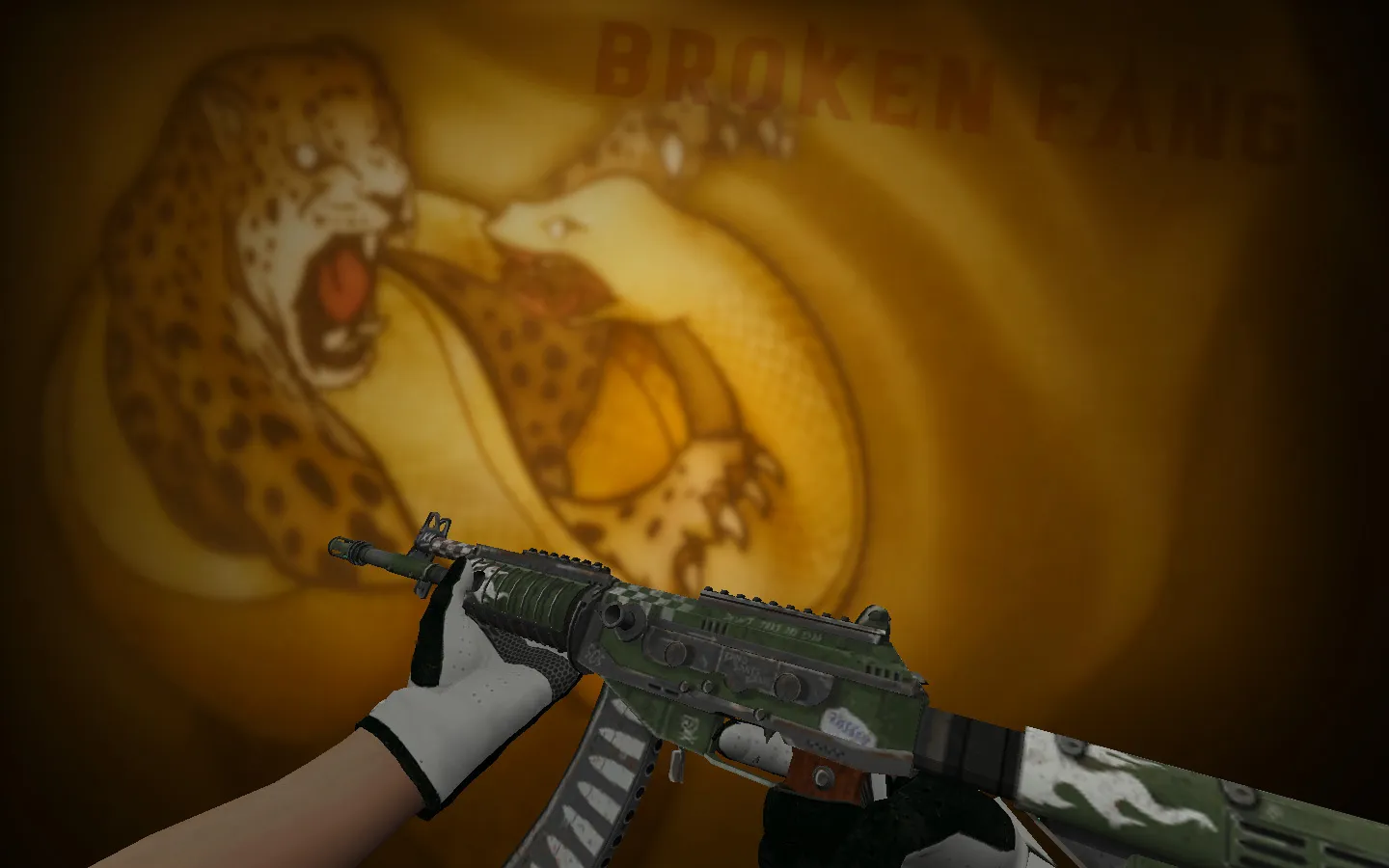 Скриншот  Пак скинов из операции «Сломанный Клык» для CS 1.6: v_/p_/w_ модели, звуки, анимация осмотра и готовые файлы