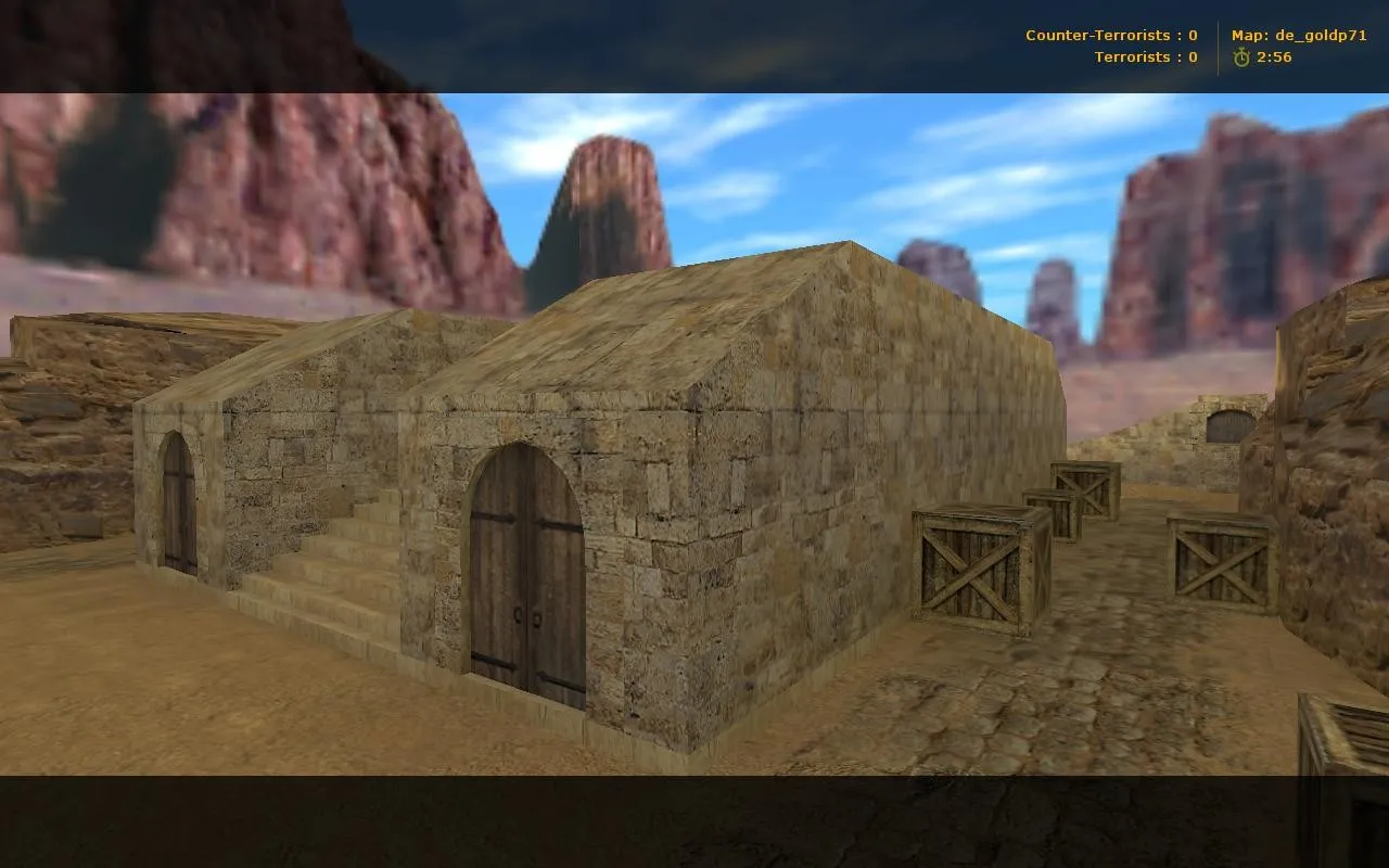 Скриншот Карта «de_goldp71» для CS 1.6