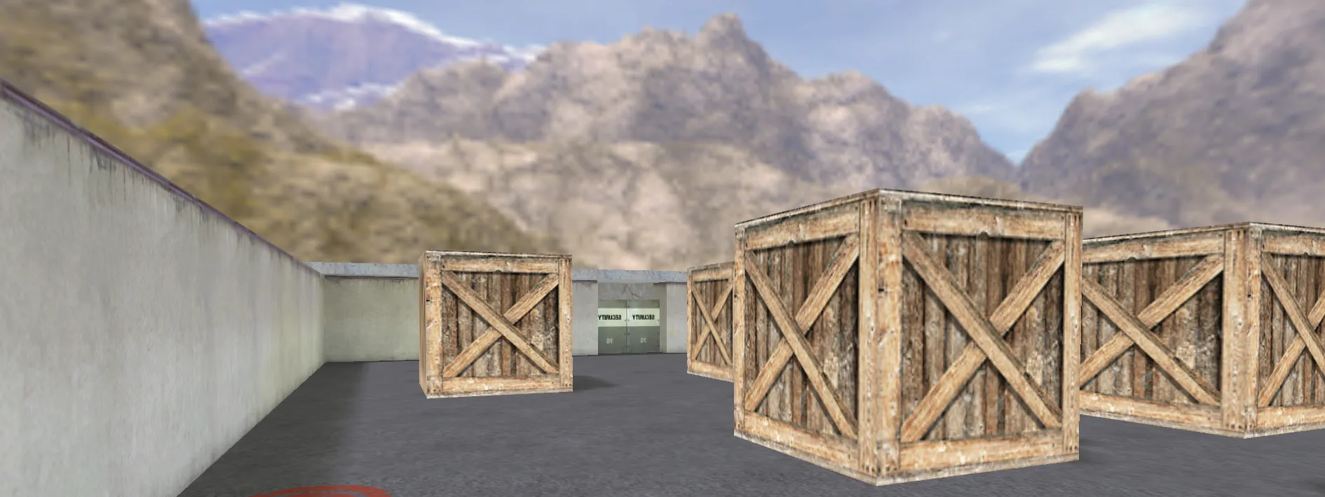 Скриншот  Карта «barricade» для CS 1.6: тактические точки, баланс сторон, .nav и оптимизация