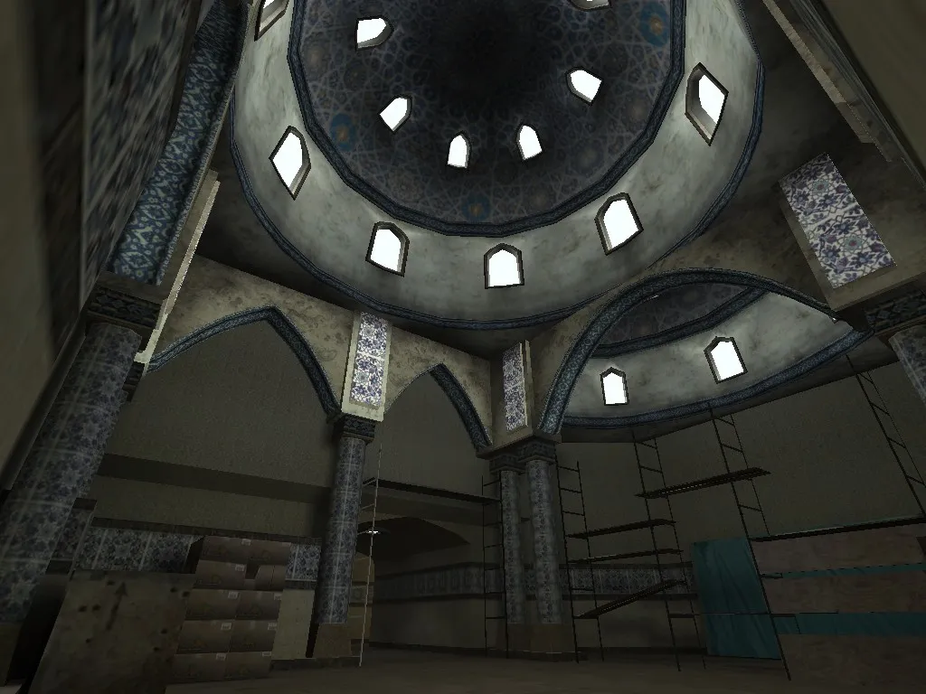 Скриншот  Карта csg_dust для CS 1.6: точки сторон, .nav для ботов, оптимизация wpoly/epoly и баланс раундов