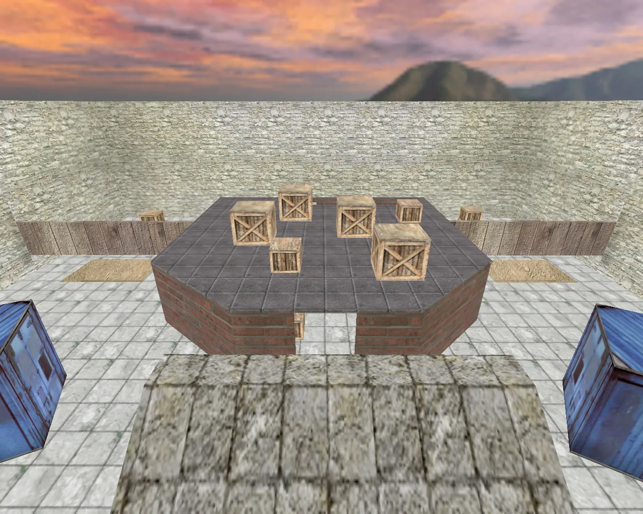 Скриншот  Карта ka_base для CS 1.6: ножевые раунды, баланс сторон, точки и .nav для ботов