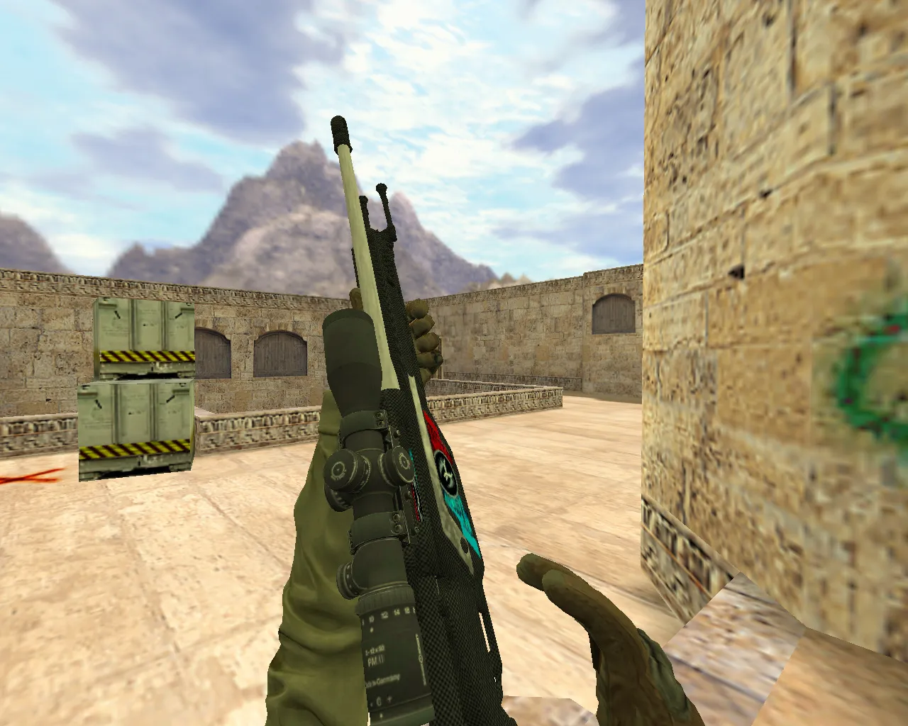 Скриншот Модель «SSG-08 Сила спецназа» для CS 1.6 | Доступные патчи