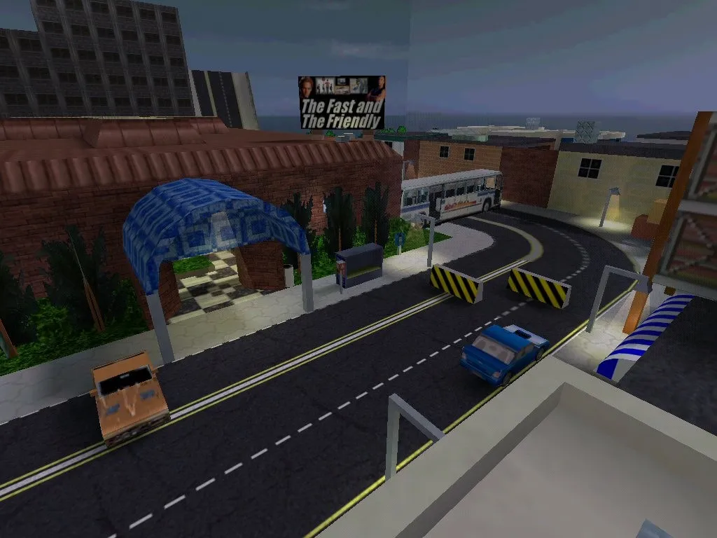 Скриншот Карта counterstrike_town для CS 1.6: баланс сторон, точки, .nav и оптимизация