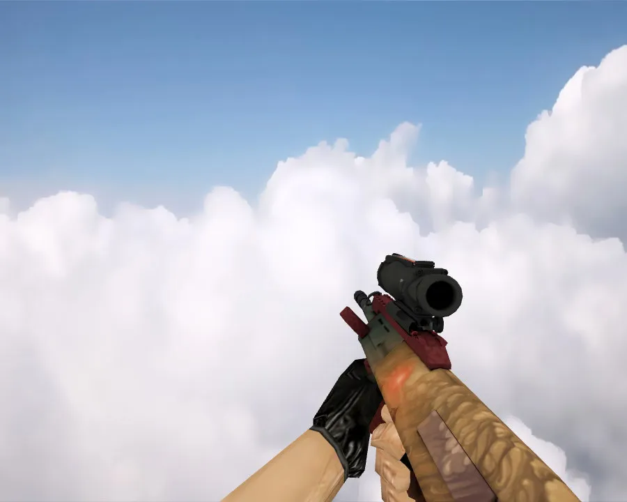 Скриншот AUG | Песчаная буря (Sand Storm) для CS 1.6 — уникальный скин